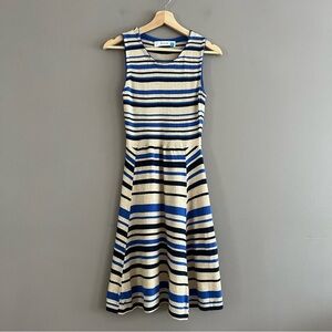 Sparrow Anthropologie Dress Women's XS Merino Wool Blend Striped ASO Glee Quinn